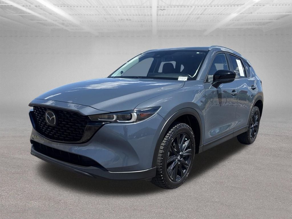 2023 Mazda Mazda CX-5 2.5 S Carbon Edition in Polymetal Gray — front three-quarter view