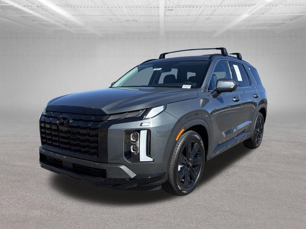 2025 Hyundai PALISADE XRT in Steel Graphite — front three-quarter view